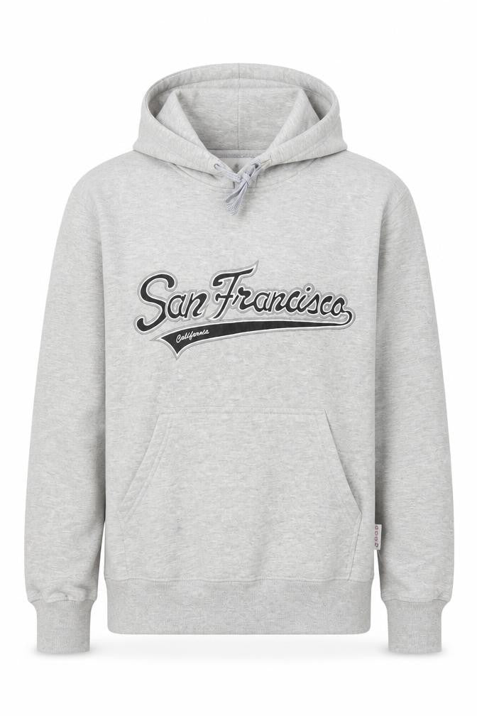 Gogo Sports Men’s Grey Pullover Hoodie Size S San Francisco Logo