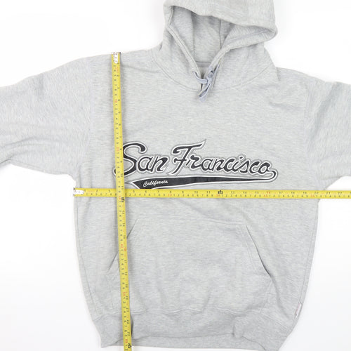 Gogo Sports Men’s Grey Pullover Hoodie Size S San Francisco Logo