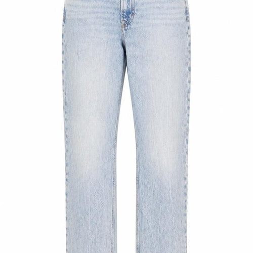 H&M Men Blue Straight Regular Fit Mid Rise Denim Jeans 30W 30L