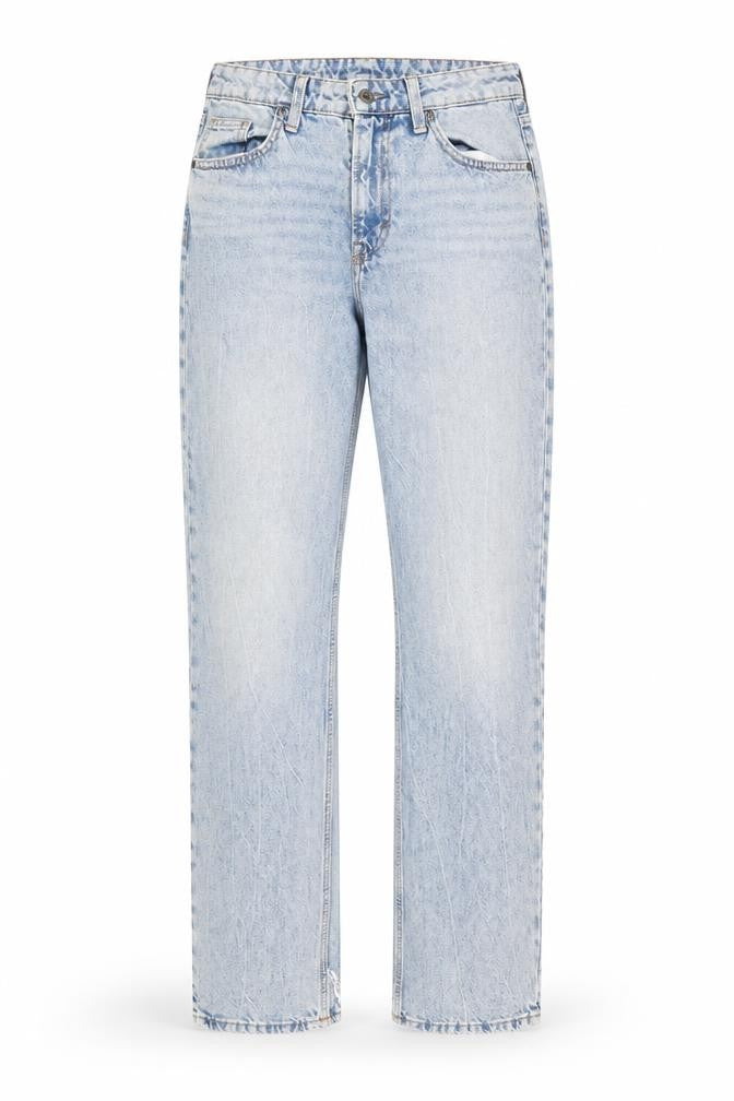 H&M Men Blue Straight Regular Fit Mid Rise Denim Jeans 30W 30L