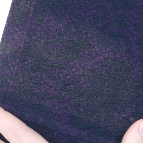 White Stuff Women’s Purple Geometric Shift Dress Size 10