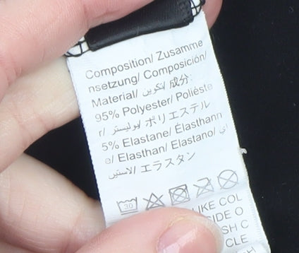 SHEIN Women's Black Butterfly Graphic T-Shirt Size S