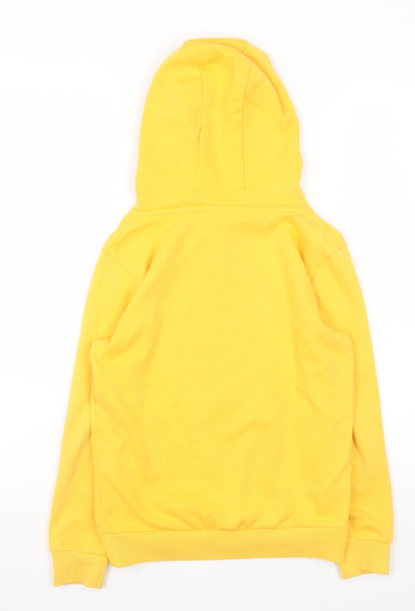 Dunnes Stores Boys Yellow Football Graphic Pullover Hoodie 9-10 Years
