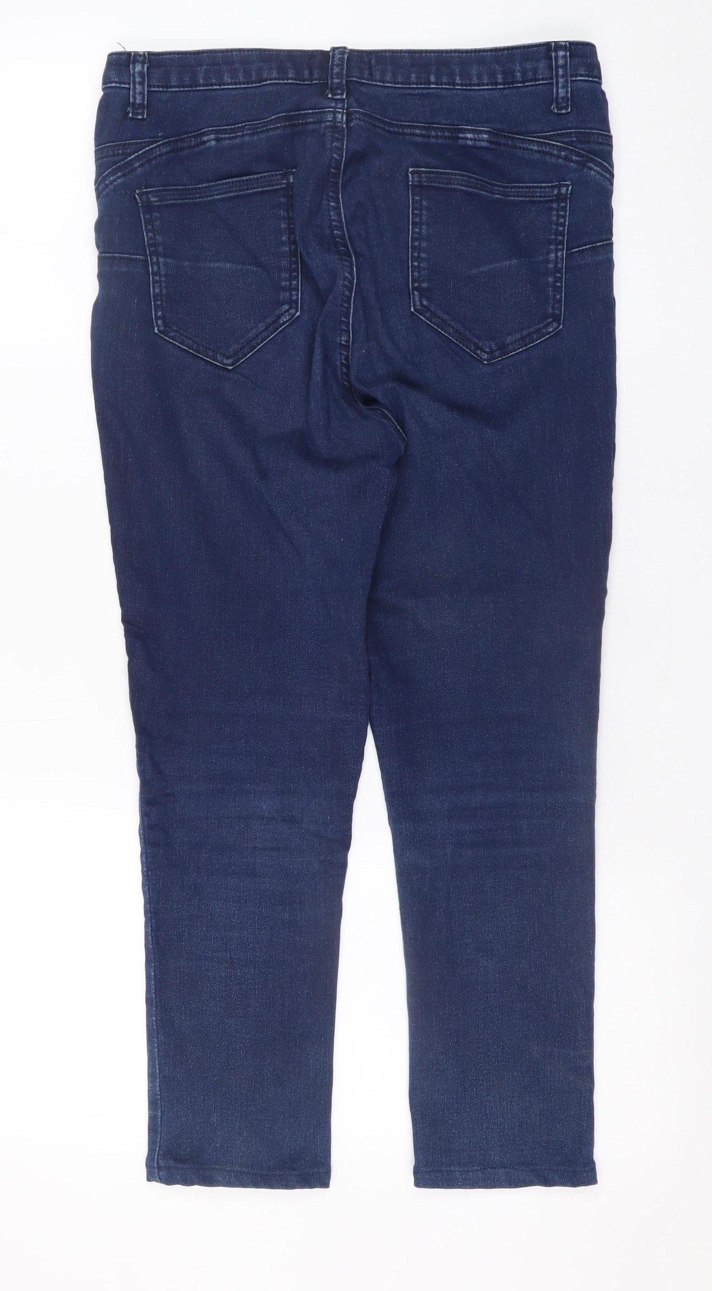 Gallery Women’s Blue Skinny Jeans Size 12 Slim Fit Denim