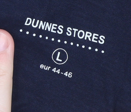 Dunnes Stores Women’s Blue Cotton Sleeveless Tank Top L