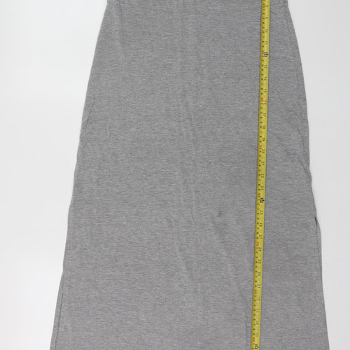 Séraphine Womens Grey Maternity Maxi Dress XS Long Jersey Stretch