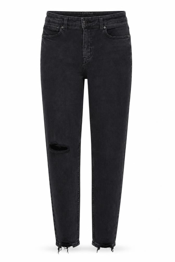 Denim Co Women Black Distressed Skinny Jeans Size 10