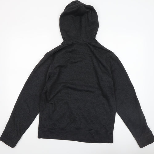 Jack & Jones Mens Black Pullover Hoodie S Graphic Print Originals