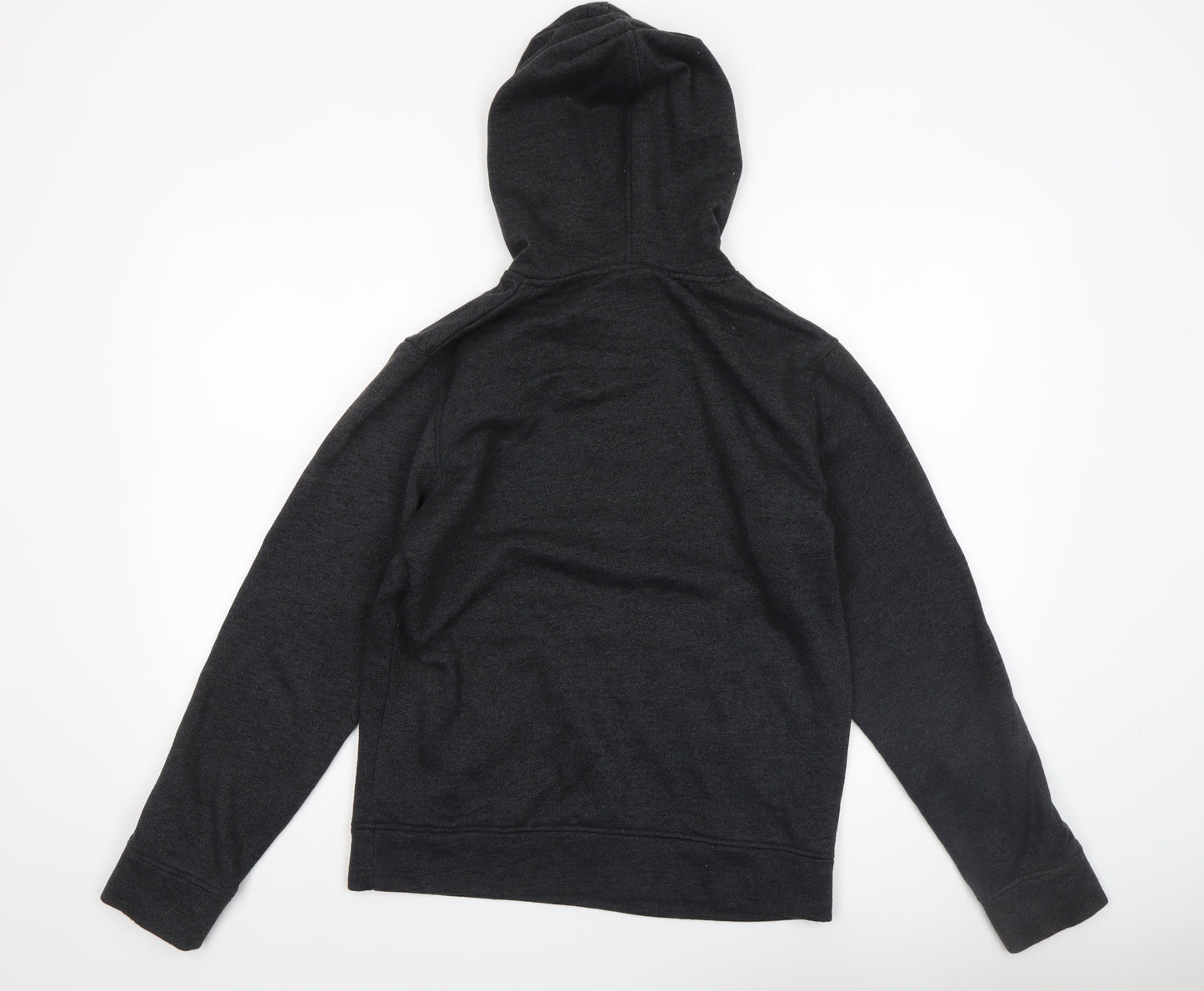 Jack & Jones Mens Black Pullover Hoodie S Graphic Print Originals