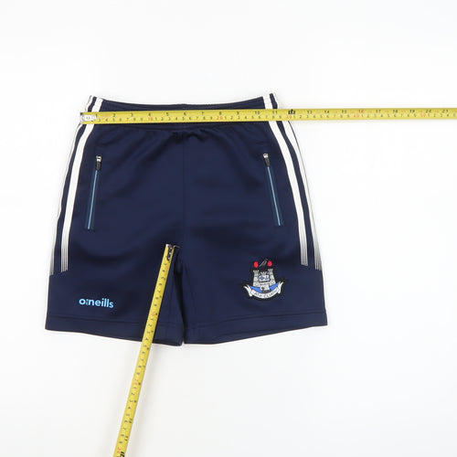 O'Neills Boys Blue 7-8 Years Athletic Shorts Dublin GAA Activewear