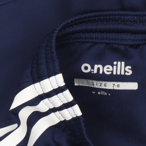 O'Neills Boys Blue 7-8 Years Athletic Shorts Dublin GAA Activewear