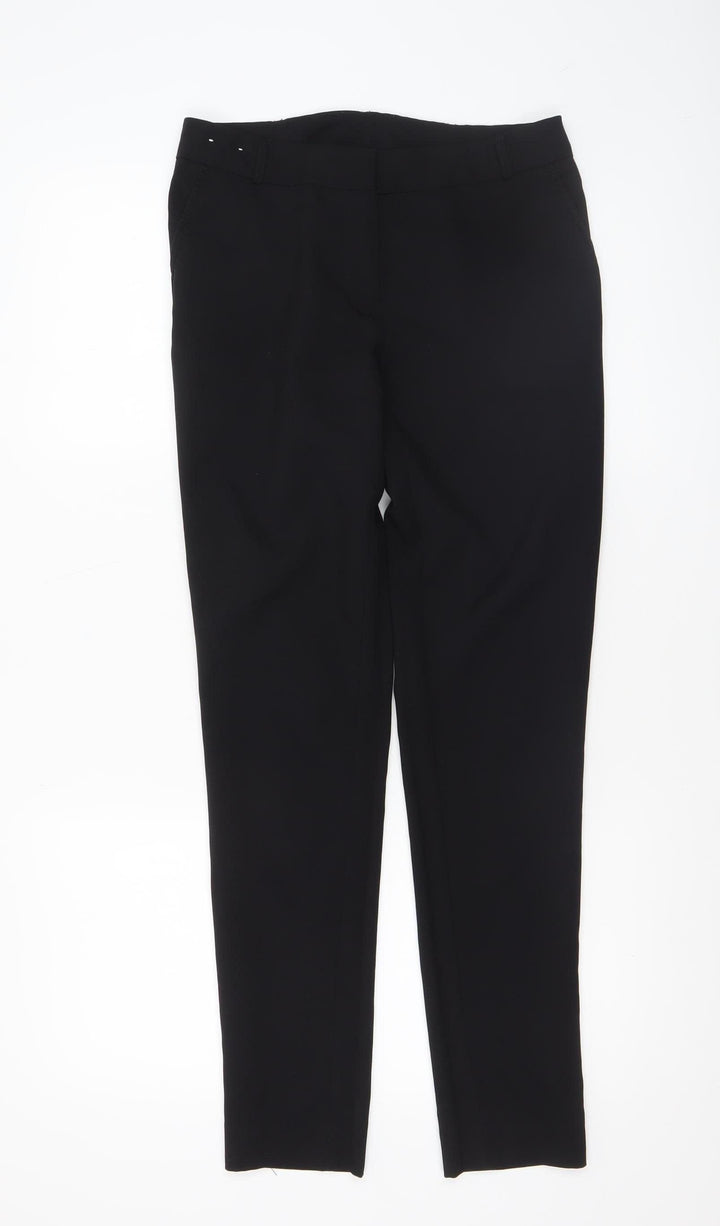 New Look Women's Black Slim Fit Tailored Trousers Size 8