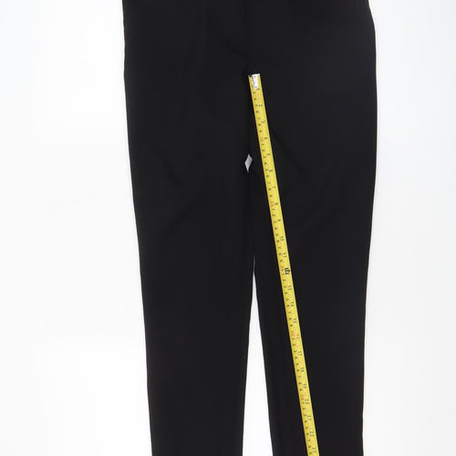 New Look Women's Black Slim Fit Tailored Trousers Size 8