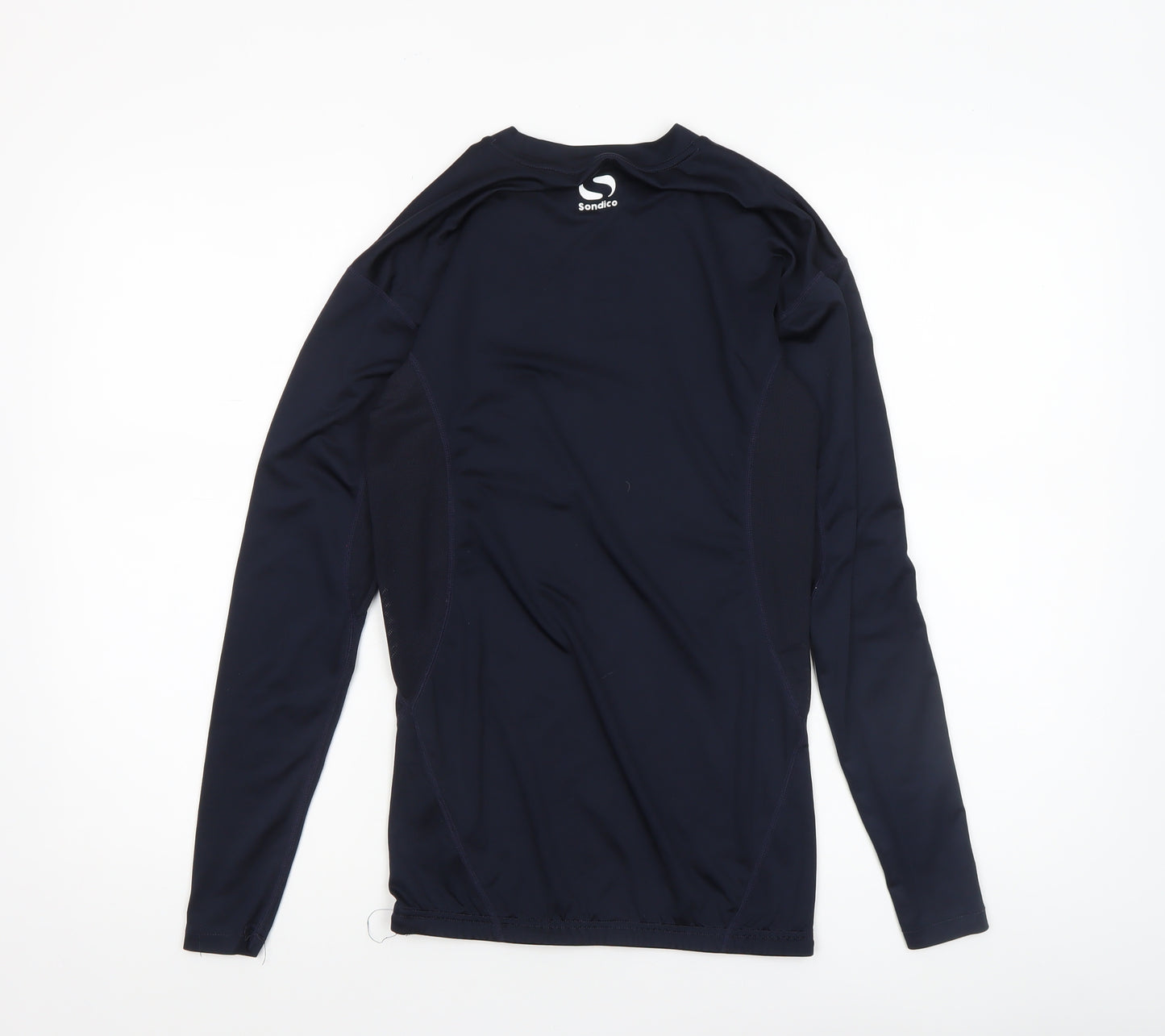 Sondico Mens Blue Compression Long Sleeve Athletic T-Shirt Size S