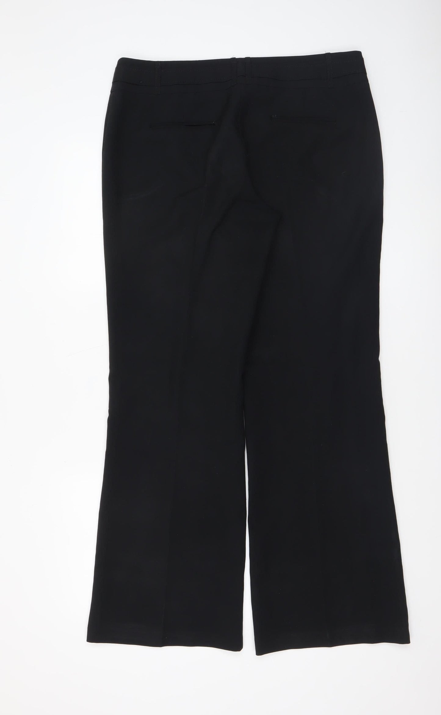 Dunnes Women’s Black Dress Pants Size 14 Straight Leg Trousers