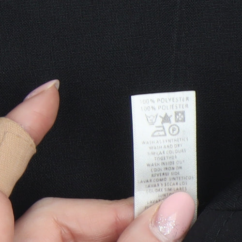 Dunnes Women’s Black Dress Pants Size 14 Straight Leg Trousers