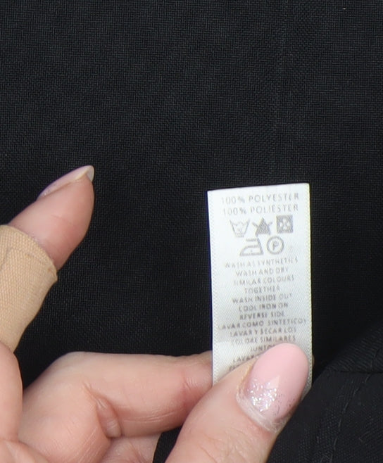 Dunnes Women’s Black Dress Pants Size 14 Straight Leg Trousers