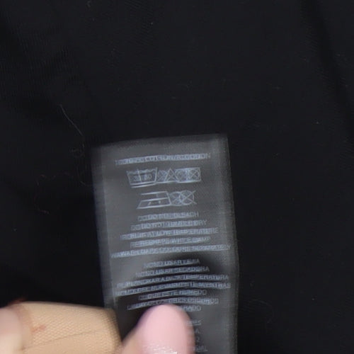 Carolyn Donnelly The Edit Black Cotton 3/4 Sleeve Women’s Blouse Size 12