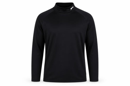 Slazenger Men's Black Long Sleeve Activewear Top Size L