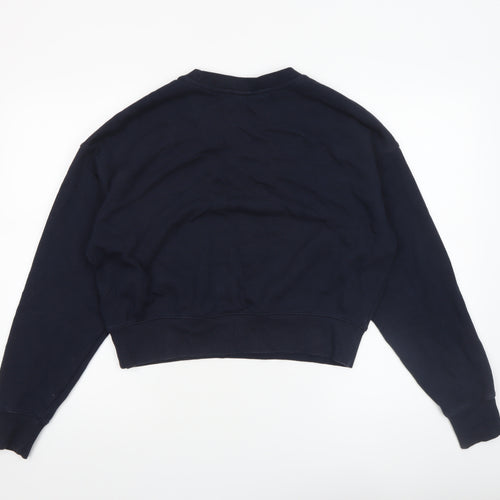 Champion Women's Black Large Crew Neck Pullover Sweatshirt