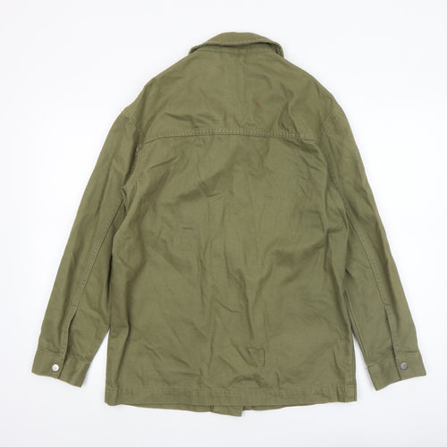 Primark Women's Green XS Cotton Military Jacket