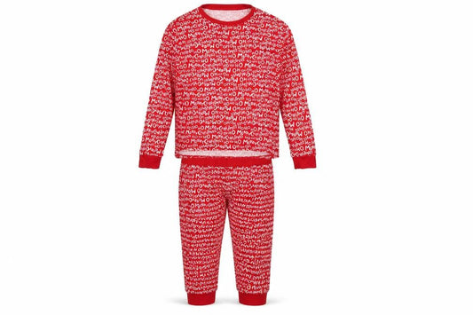 Marks and Spencer Men’s Red Christmas Pyjama Set Large 100% Cotton