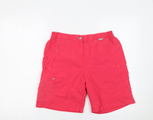 Regatta Women’s Pink Cargo Shorts Size 10 Outdoor Quick Dry