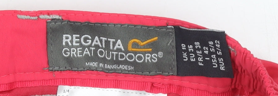 Regatta Women’s Pink Cargo Shorts Size 10 Outdoor Quick Dry