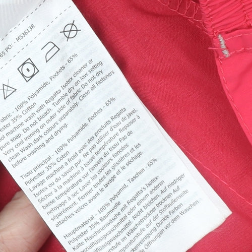 Regatta Women’s Pink Cargo Shorts Size 10 Outdoor Quick Dry