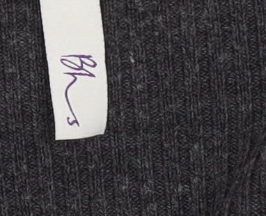 BHS Women’s Grey Longline Button Cardigan Size 14 Knitwear