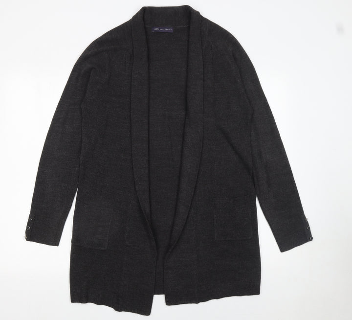 Marks and Spencer Women’s Charcoal Grey Long Sleeve Cardigan Size 12