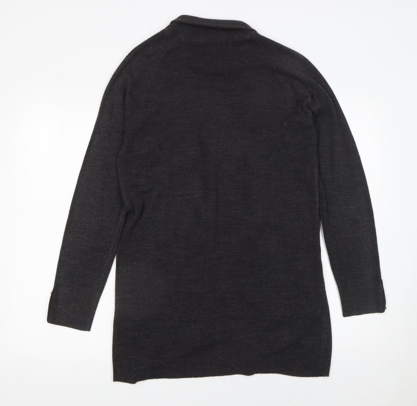 Marks and Spencer Women’s Charcoal Grey Long Sleeve Cardigan Size 12