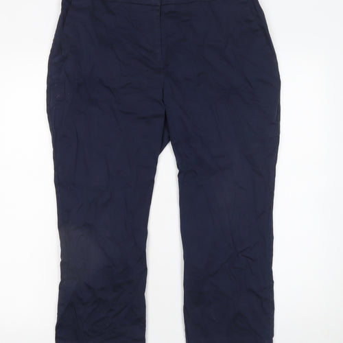 St. Bernard for Dunnes Stores Women’s Blue Chino Trousers Size 14