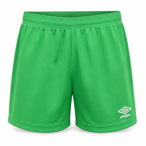 Umbro Boys Green Athletic Football Shorts YM Quick Dry Sportswear