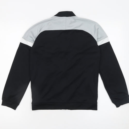 Nike Boys Black Dri-FIT Track Jacket M 137-147cm Full Zip Lined Sportswear