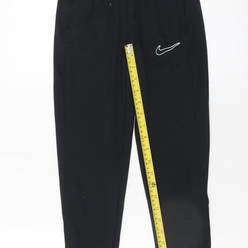 Nike Boys Black Dri-FIT Jogger Trousers Size M 137–147cm