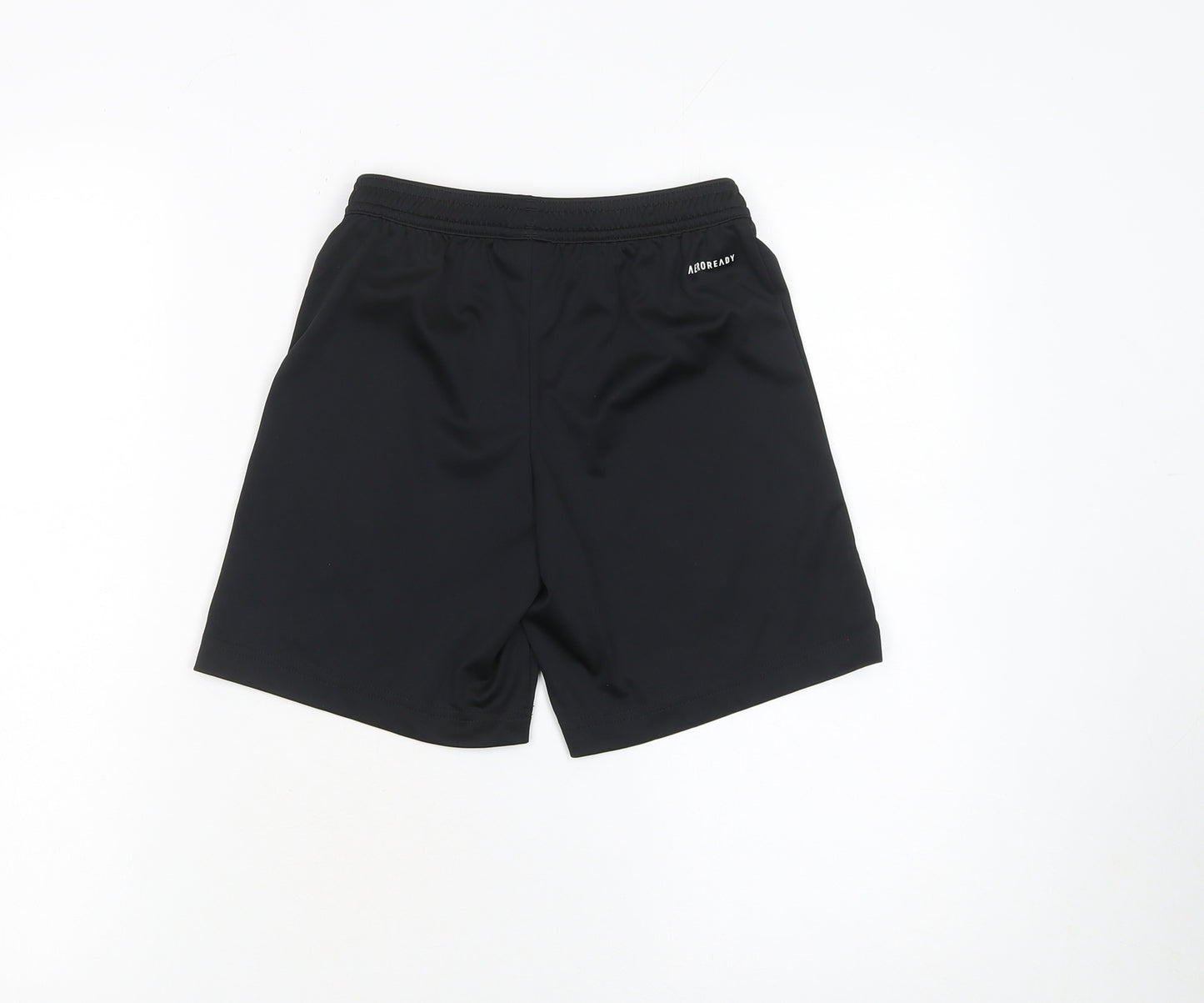 adidas Boys Black 9-10 Years Athletic Activewear Shorts