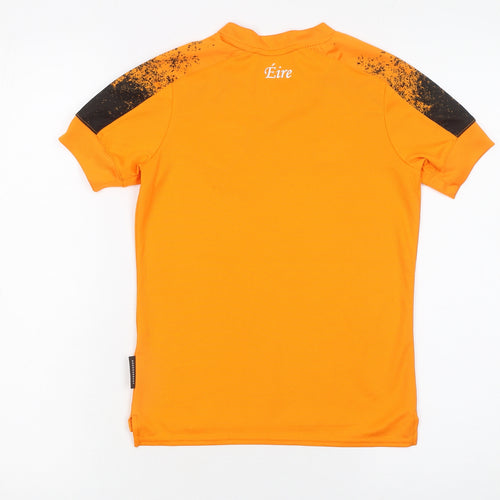 Umbro Boys Orange Ireland Football Jersey T-Shirt 10-11 Years