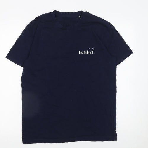 Stanley/Stella Women's Blue 'Be Kind' Organic Cotton T-Shirt M