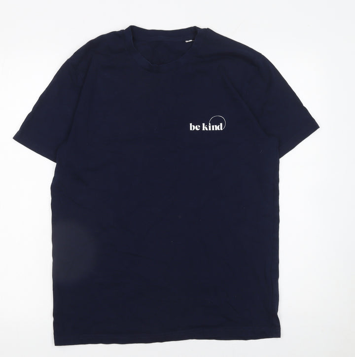 Stanley/Stella Women's Blue 'Be Kind' Organic Cotton T-Shirt M