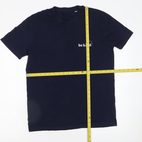 Stanley/Stella Women's Blue 'Be Kind' Organic Cotton T-Shirt M