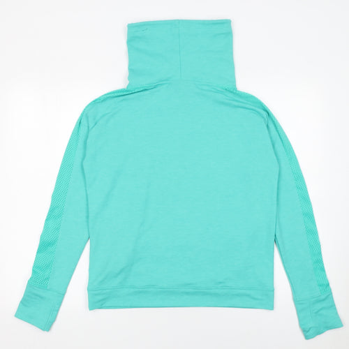 Under Armour Women's Blue Pullover Hoodie Size S Loose Fit Sportswear