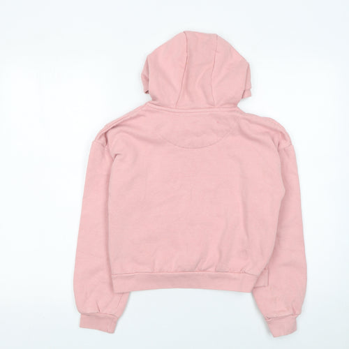Lyle & Scott Girls Pink Pullover Hoodie 10-11 Years Hooded Sweatshirt