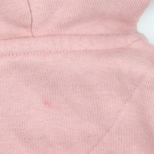 Lyle & Scott Girls Pink Pullover Hoodie 10-11 Years Hooded Sweatshirt