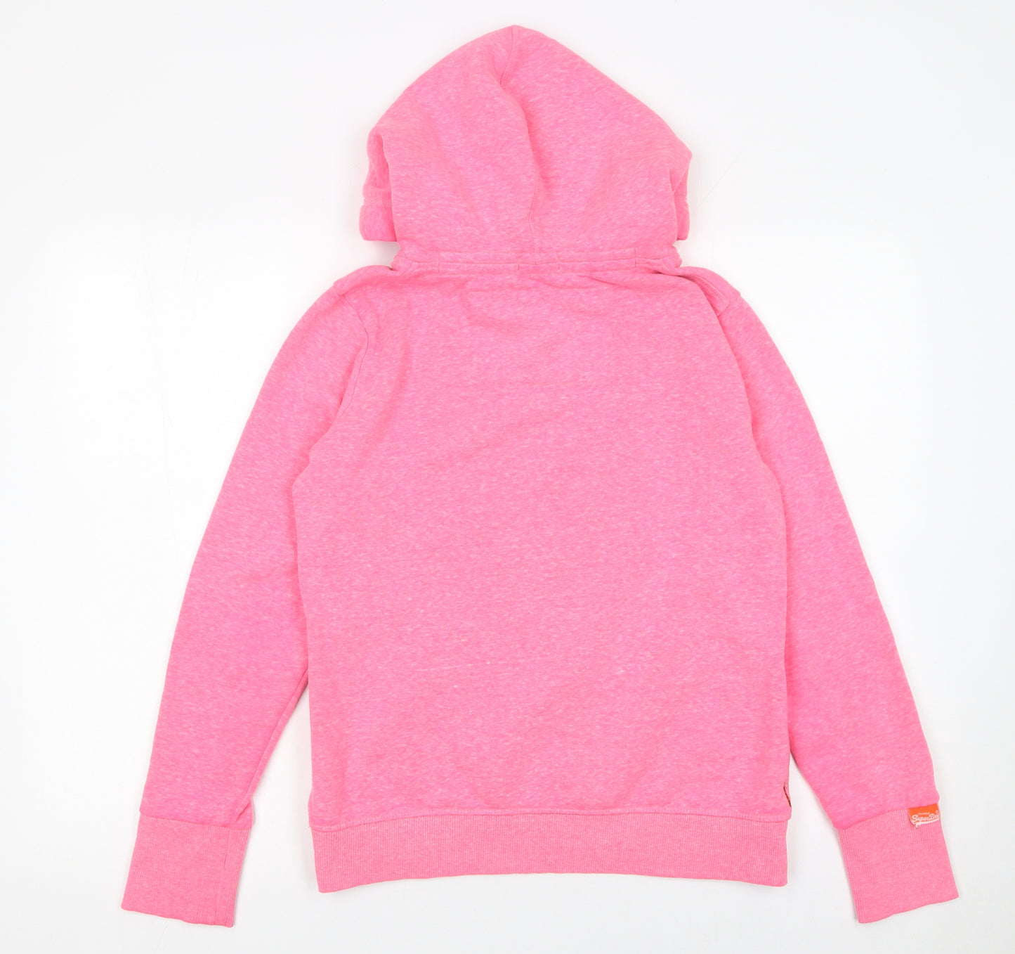 Superdry Orange Label Women’s Pink Pullover Hoodie Size L