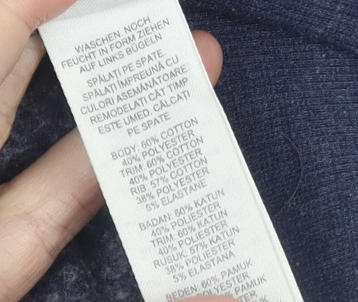 Red Herring Men's Blue Medium Pullover Sweatshirt Long Sleeve