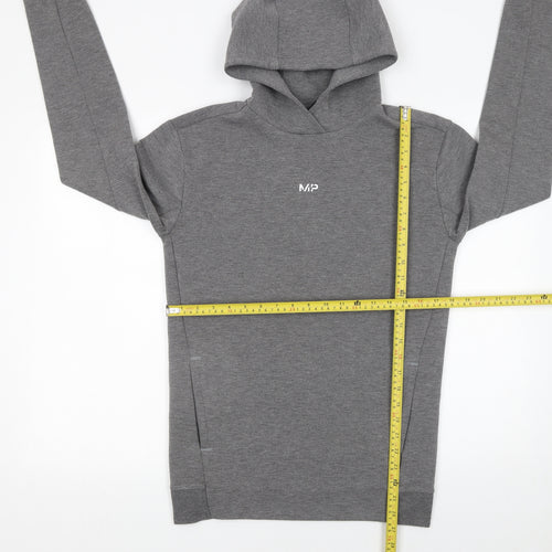 MP Womens Grey XS Pullover Hoodie Cotton Blend Casual