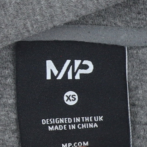 MP Womens Grey XS Pullover Hoodie Cotton Blend Casual