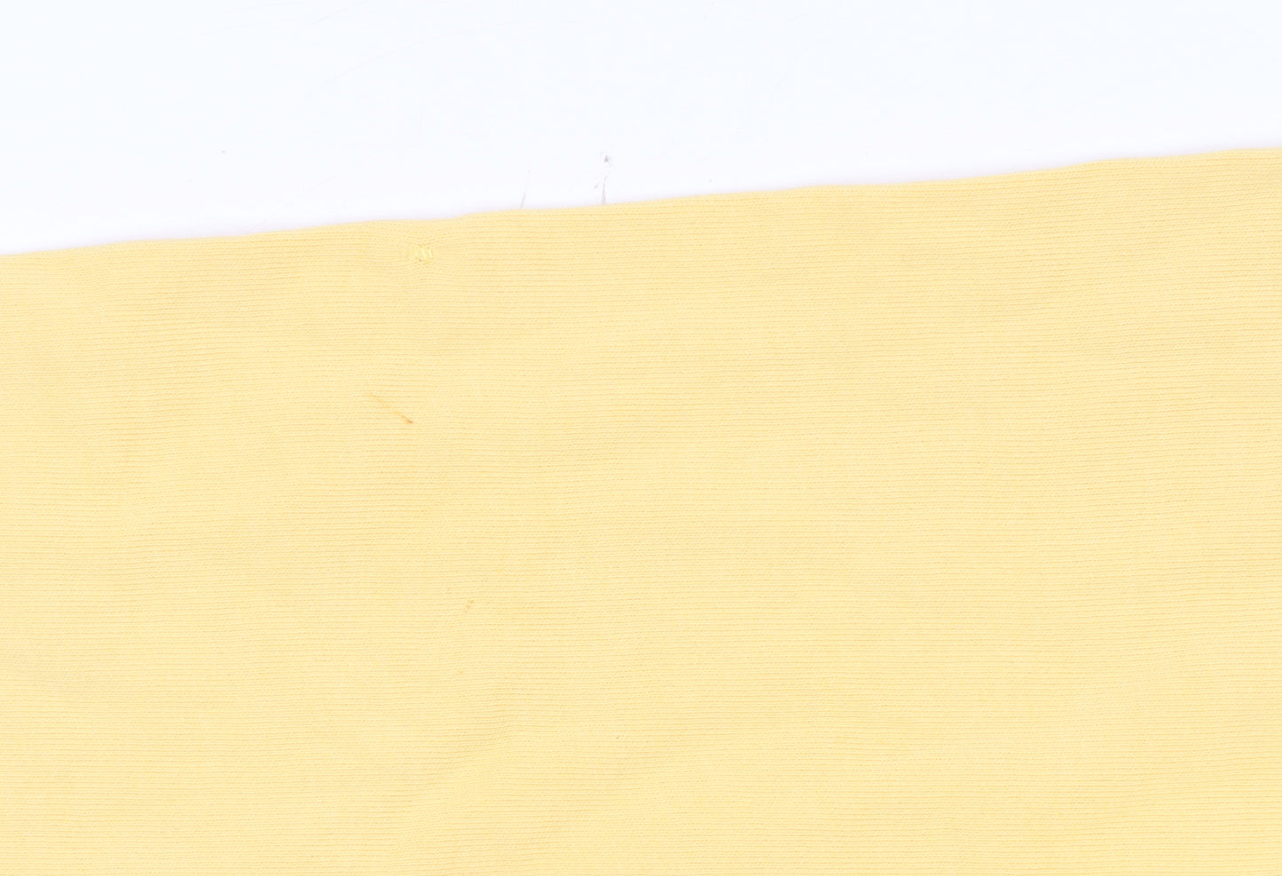 ASOS Women’s Yellow Cotton Crew Neck Pullover Sweatshirt Size 10