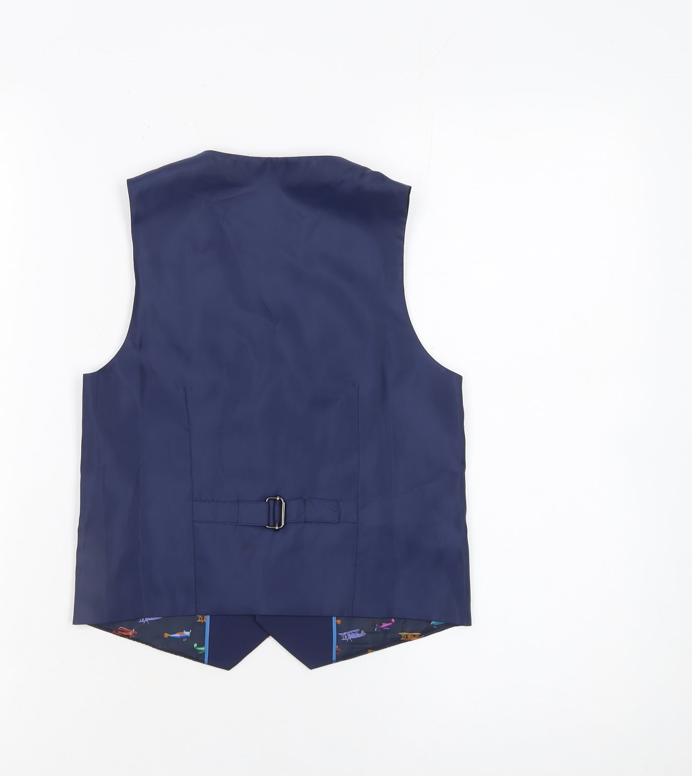 Next Boys Blue Waistcoat 7 Years Formal Wedding Suit Waistcoat